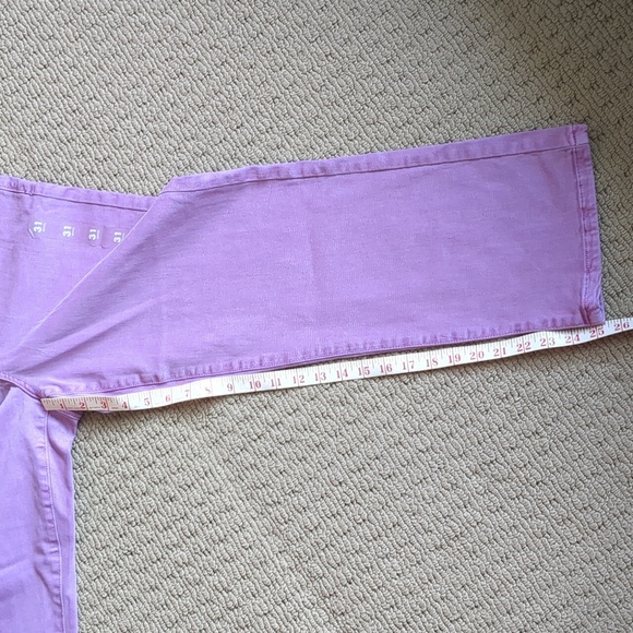 Reitmans s31 NWT Straight High Rise Petite Purple Jeans - Picture 6 of 8